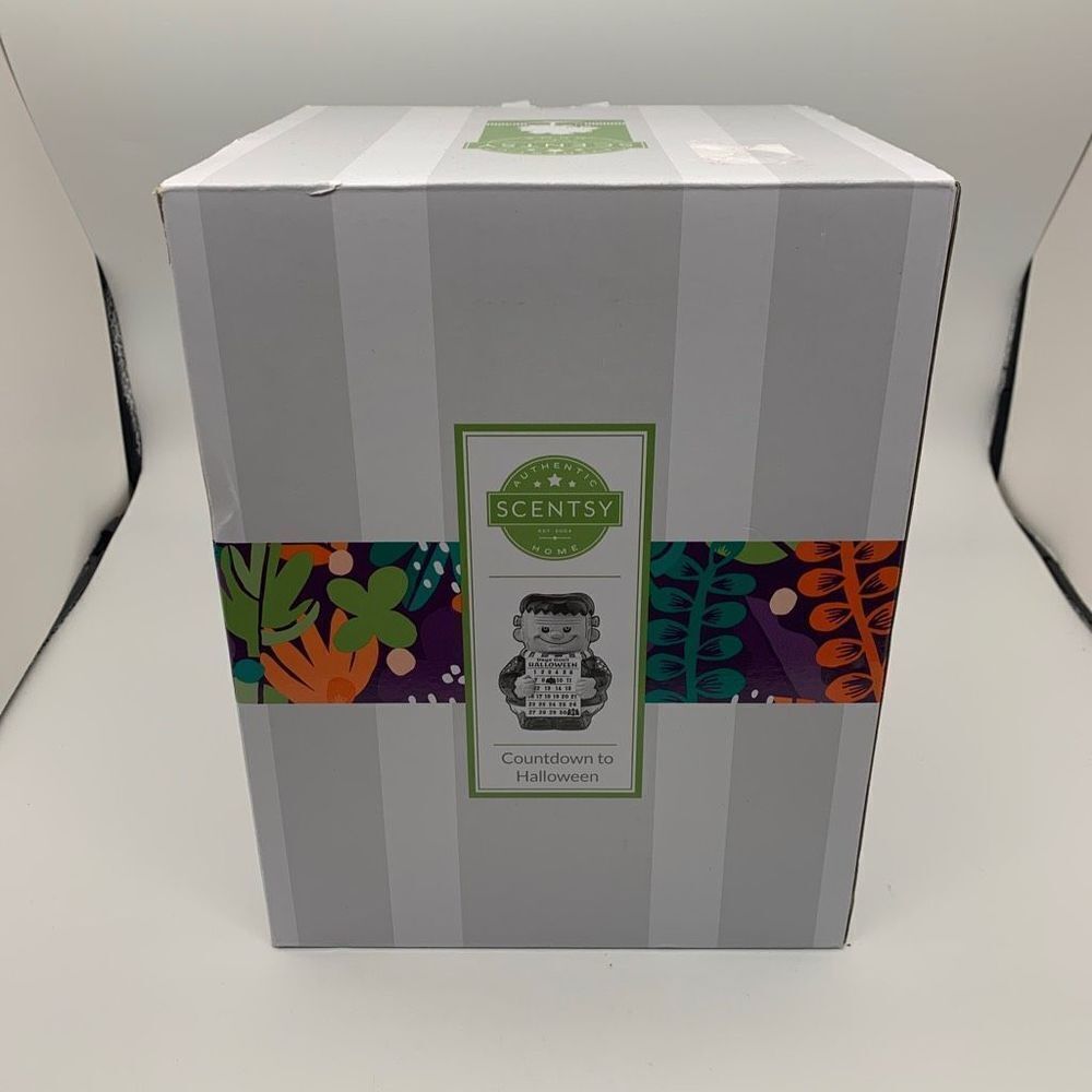 Scentsy wax warmer Frankenstein Countdown To Halloween full size new